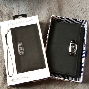 Rebecca Minkoff Love Lock Wristlet for I phone X